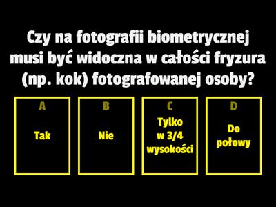 Fotografia biometryczna: SPRAWDŹ SIĘ! 