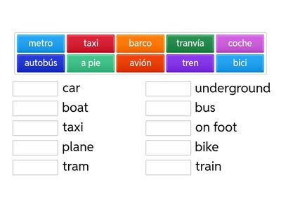 En ruta - el transporte