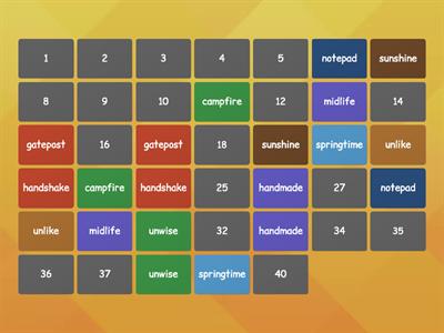 2 syllable words with silent e