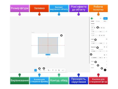 Панель інструментів Figma