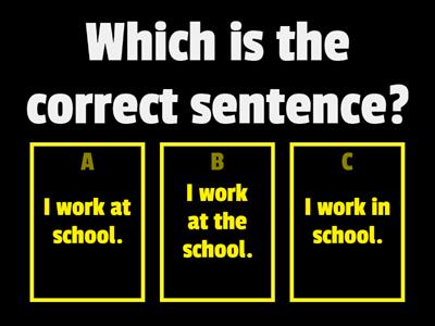 Prepositions - advanced students