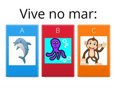 Encontre o Intruso - Passeando pelo Fundo do Mar. Qual dessas figuras NÃO pertence ao grupo?