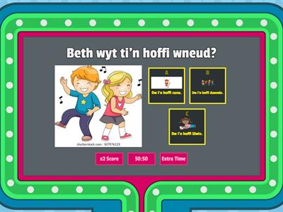 Beth wyt ti'n hoffi wneud? 