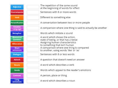 Language and Strucutre features match up