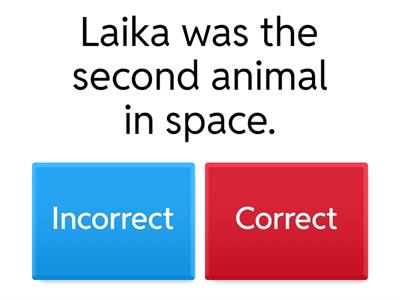 Choose the correct option: Exploring Space.