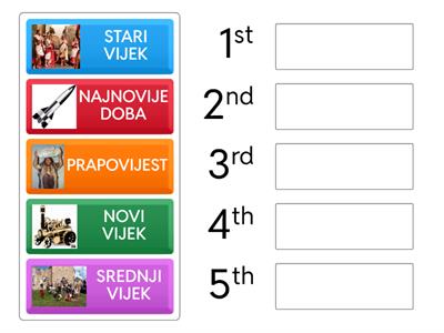 RAZDOBLJA PROŠLOSTI
