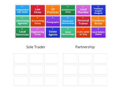 Sole Trader or Partnerhip