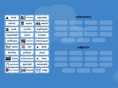 Substantiv -  adjectiv 