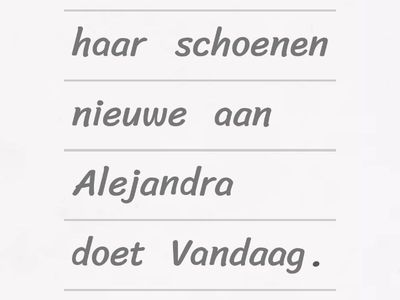  Scheidbare werkwoorden (Zinnen maken)