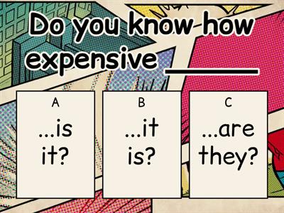 indirect questions B2-1