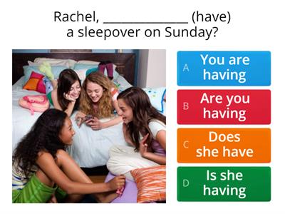 Present Continuous for Future