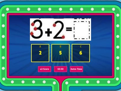 Game Show - Touch Math Addition