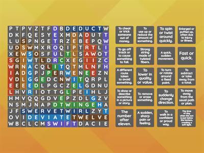 Grade 5 Week 21 Vocabulary