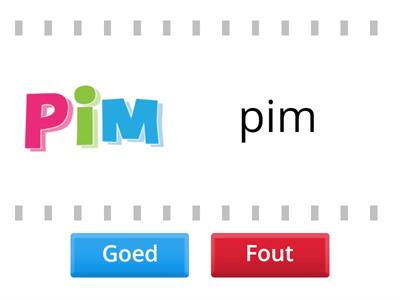 Goed of fout? Kern 1 Woorden met letter 'p' #MeesterMax