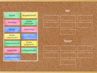 Ser o Tener? Descripciones físicas