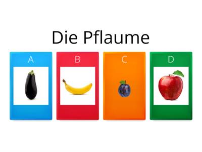 C: Obst und Gemüse