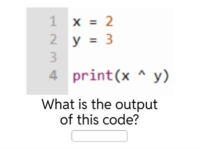 Arithmetic Operators