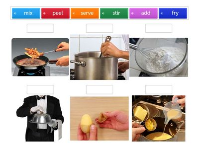 E8 U3 L4 Cookery actions