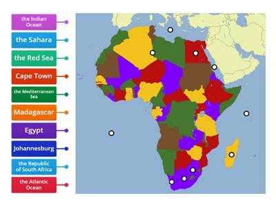 Map of Africa (HW5)