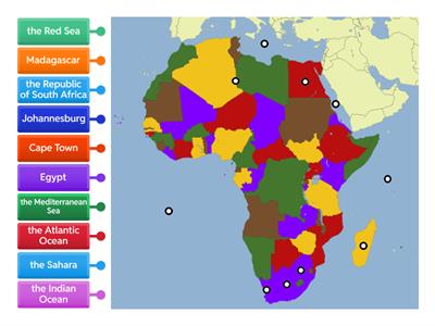 Map of Africa (HW5)