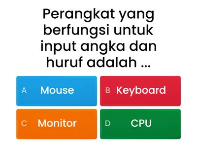 KELAS VII INFORMATIKA (BAB 4 SISTEM KOMPUTER)