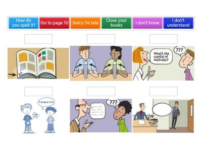 Classroom language English File Beginner