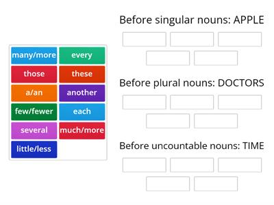 Determiners