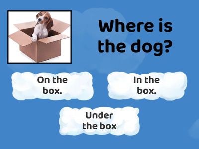 Prepositions of place