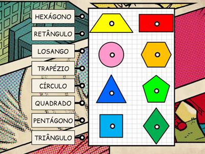 Nomeando figuras geométricas planas