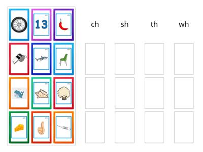 diagraphs group sort sh,ch,th,wh