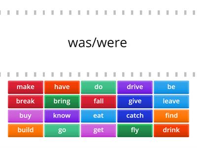 Past Simple Verbs