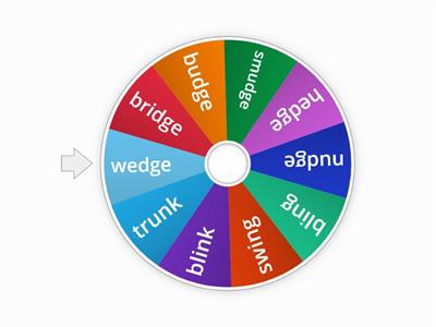 -dge word wheel