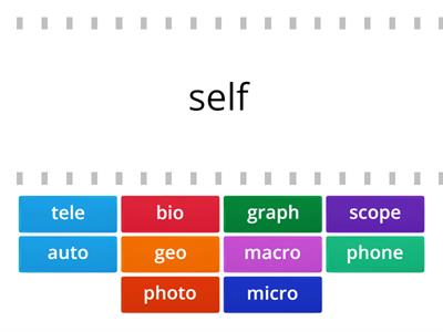 10.6  Greek Combining forms