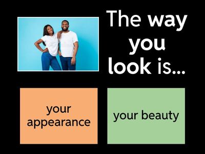 Describing appearance 1