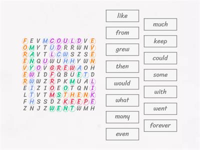 Sight words