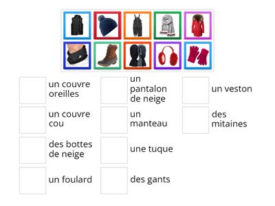 Les vêtements d’hiver