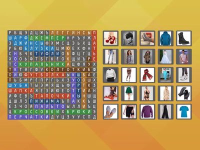 РКИ: Одежда