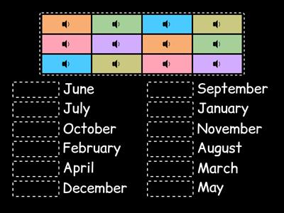 Months of the Year