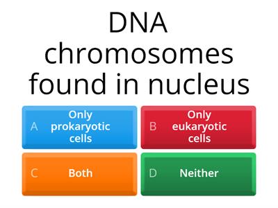 Eukaryotic Cells & Prokaryotic Cells