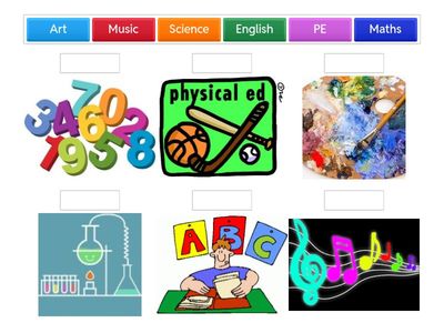 Smart Junior 3 School subjects