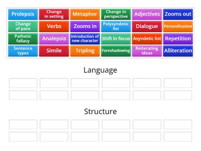 Language or Structure