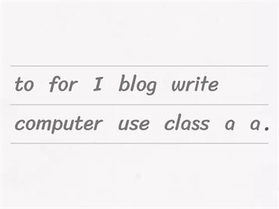 Tiger 3 unit 1 use a computer