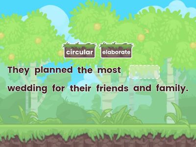 Choose the right word