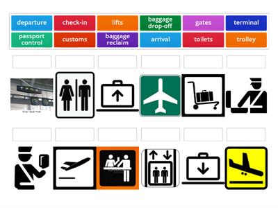 EF pre U3 airport vocab