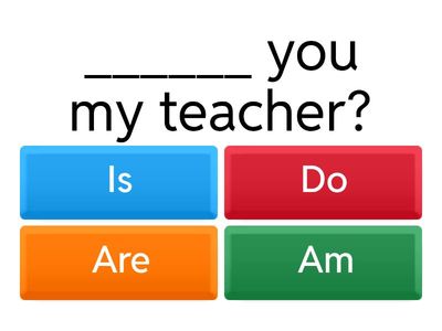 PEnglish - YES/NO questions 