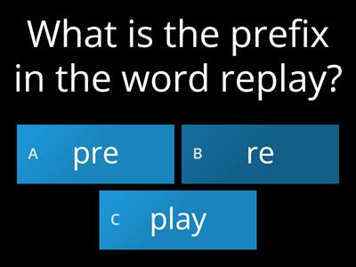 Prefix QUIZ