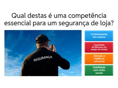 Treinamento e Desenvolvimento - Segurança