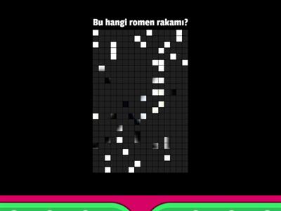 Romen rakamları 1-20