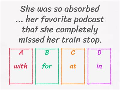 Prepositions with Adjectives 1