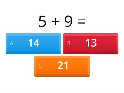 Addition Within 20 Review